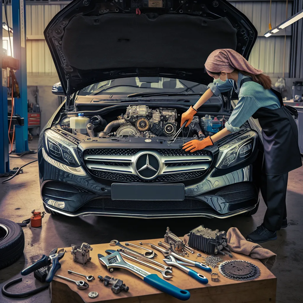 Mercedes C200 W204 Triger seti değişimi
