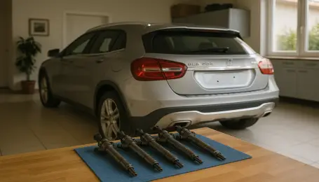 Mercedes GLA 200 CDI Enjektör temizliği