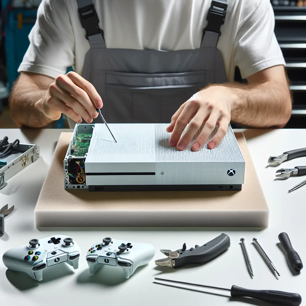 Microsoft Xbox One S Fan temizliği