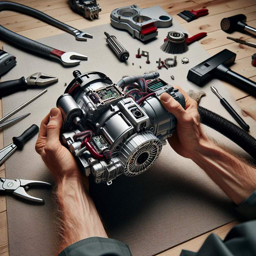 Miele Complete C3 Motor kömürü değişimi