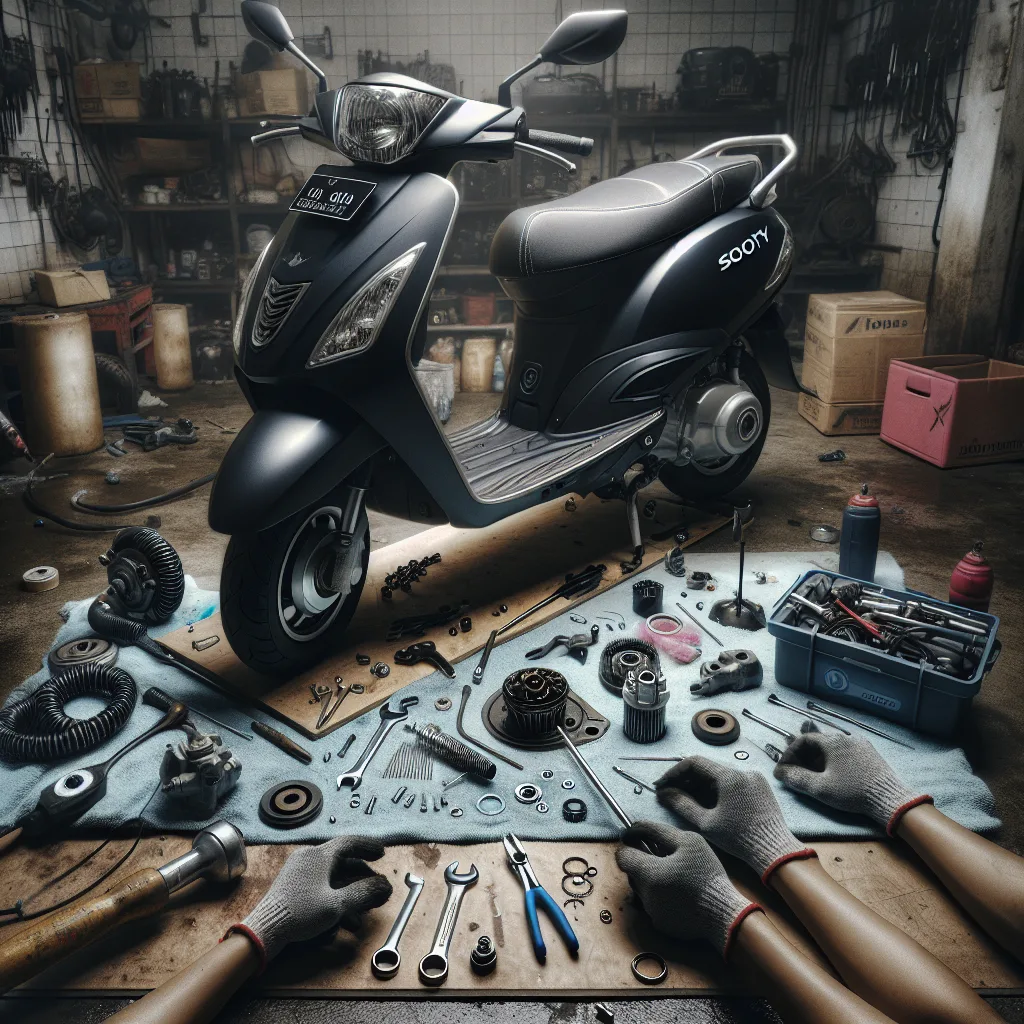 Motus Scooty 10 Motor tamiri