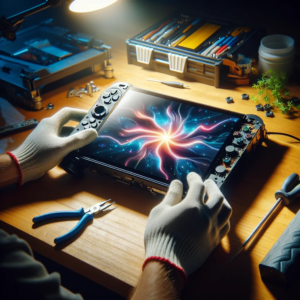 Nintendo Switch OLED Ekran değişimi