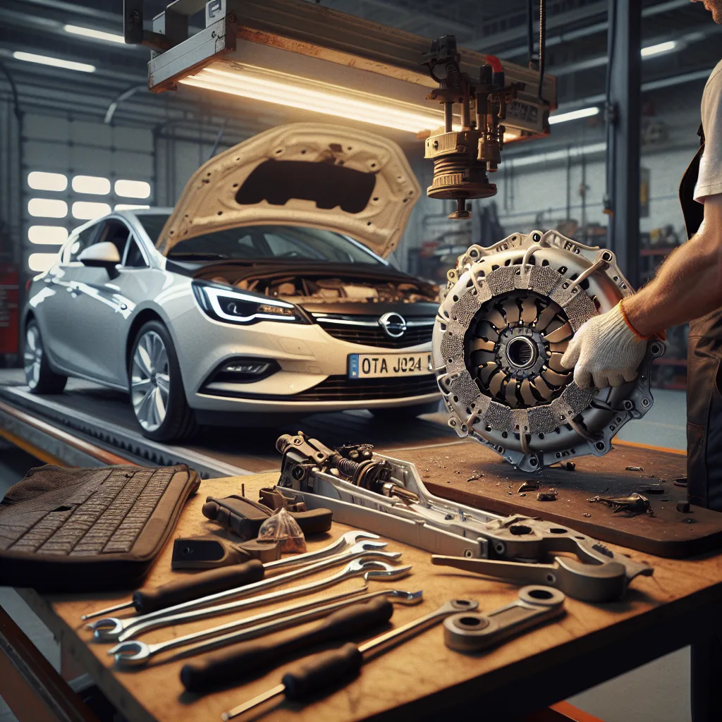 Opel Astra J 1.6 Debriyaj seti değişimi