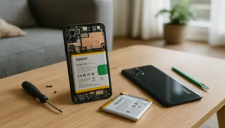 Oppo Find X3 Batarya değişimi
