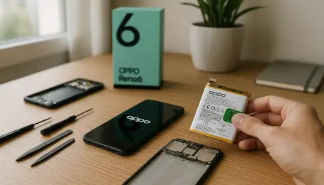 Oppo Reno 6 Batarya değişimi