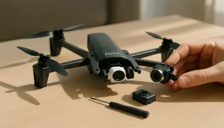 Parrot Anafi Kamera modülü değişimi