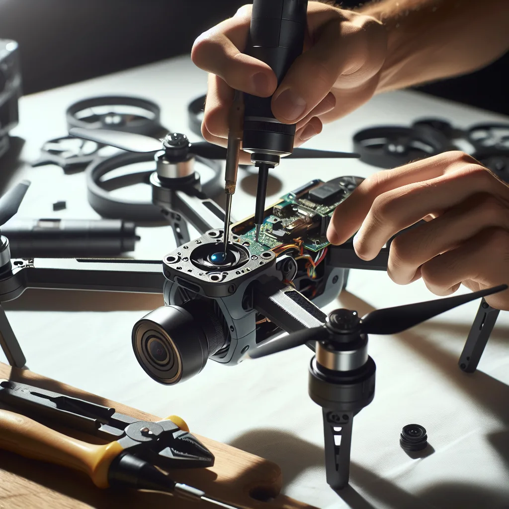 Parrot Bebop 2 Gimbal değişimi