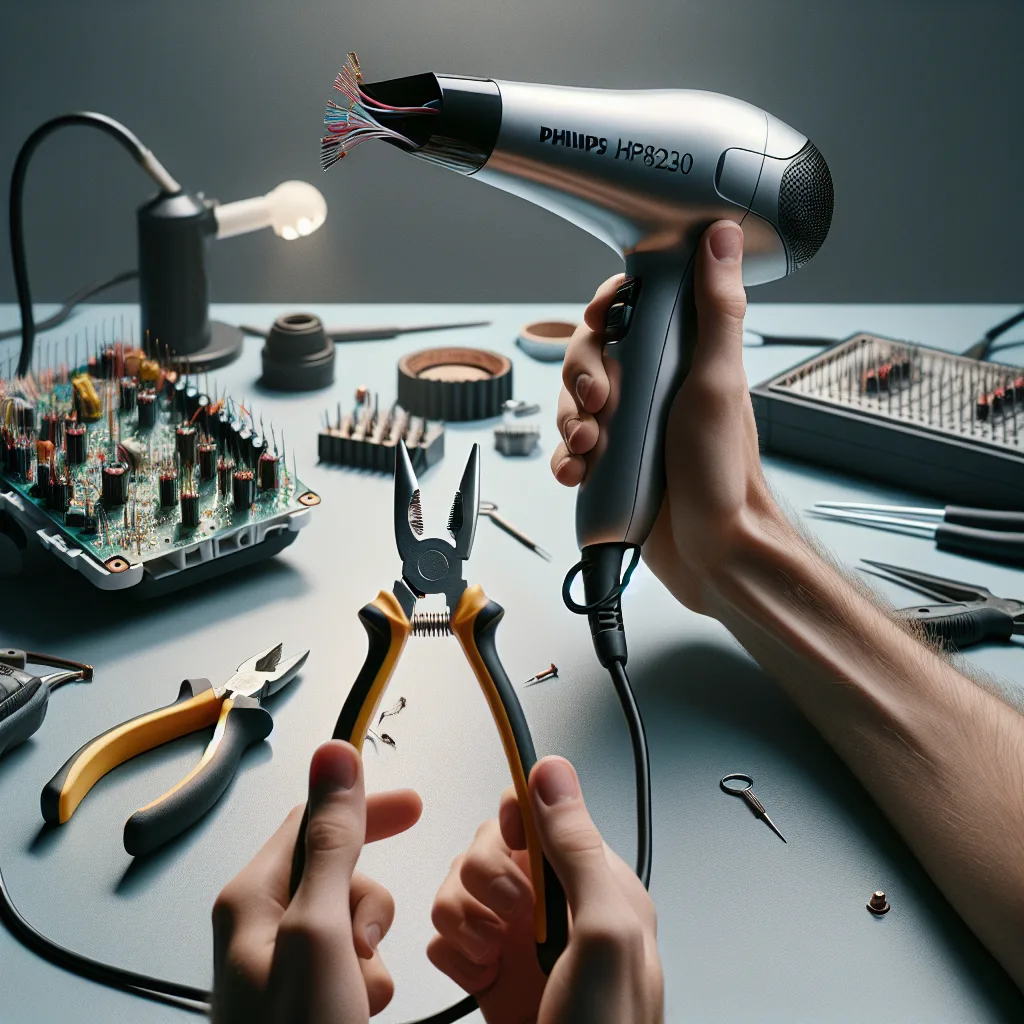 Philips HP8230 Rezistans değişimi