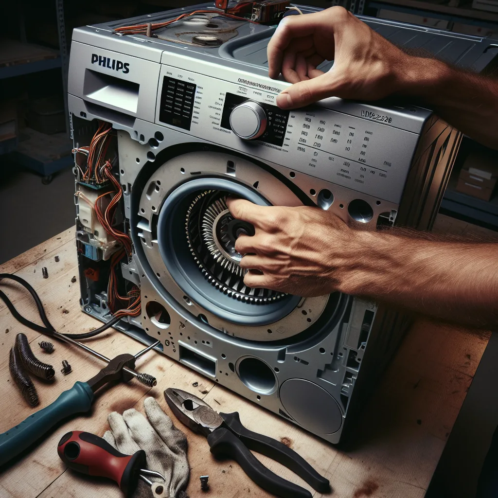 Philips HR2228 Motor kömürü değişimi