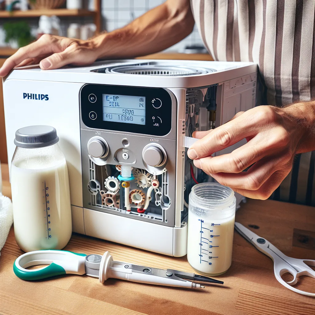 Philips LatteGo EP3246 Süt sistemi temizliği ve conta değişimi