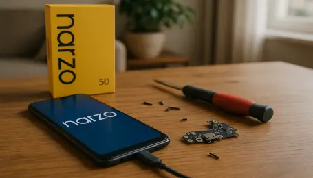 Realme Narzo 50 Şarj portu değişimi