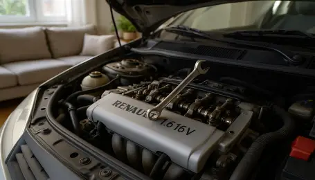 Renault Megane 1.6 16V Supap ayarı