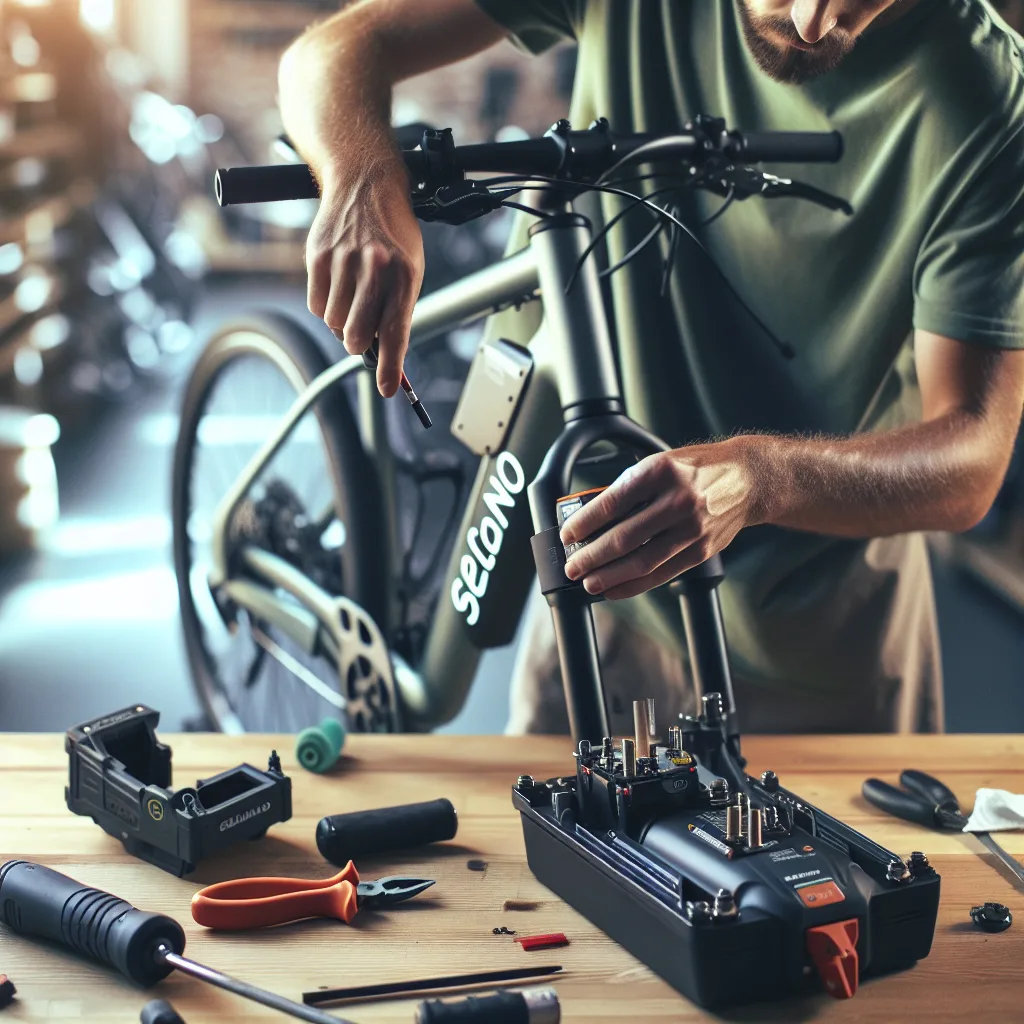 Salcano E-City Batarya değişimi