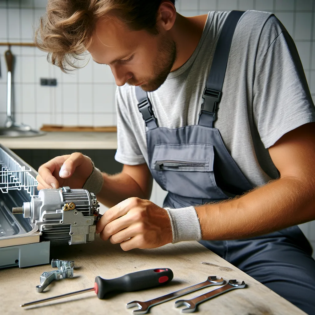 Samsung DW60 Motor değişimi