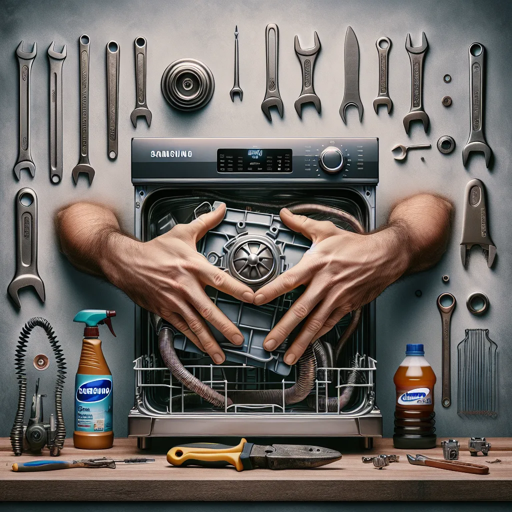 Samsung DW80 Pompa değişimi