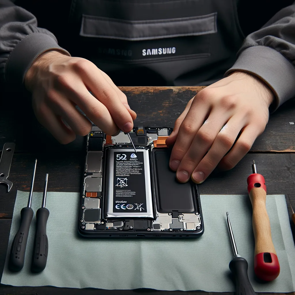 Samsung Galaxy A54 Batarya değişimi