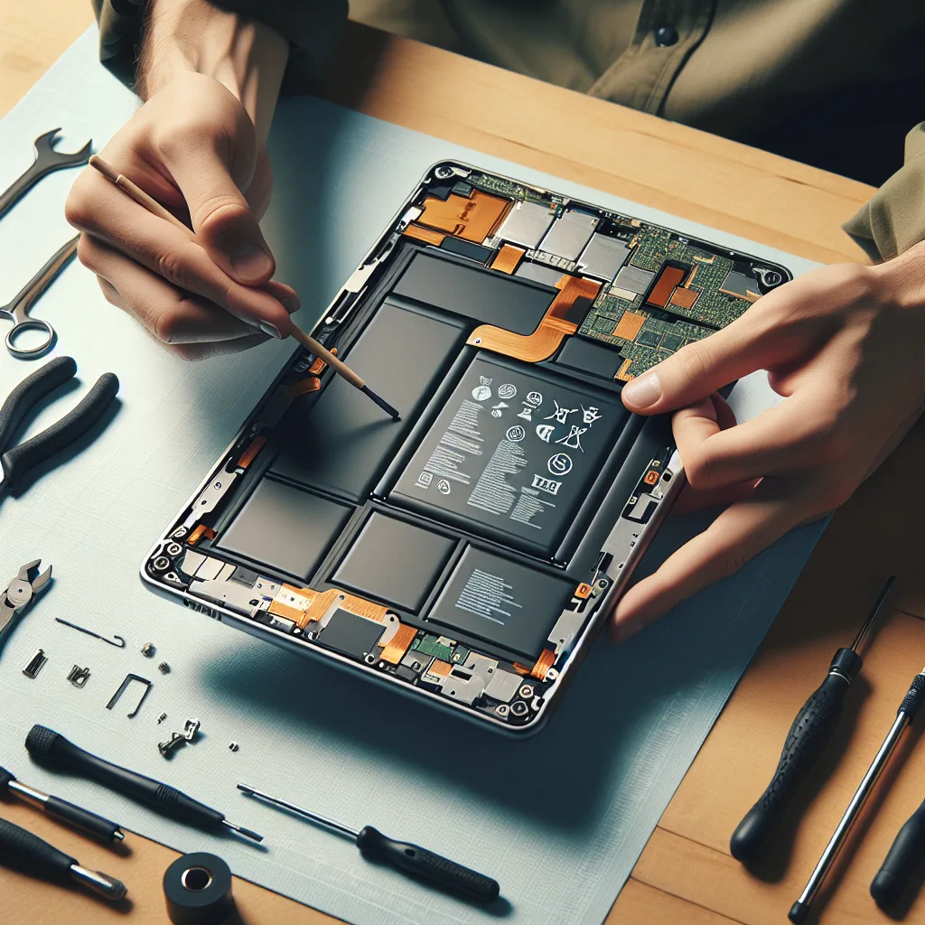 Samsung Galaxy Tab S9 Batarya değişimi