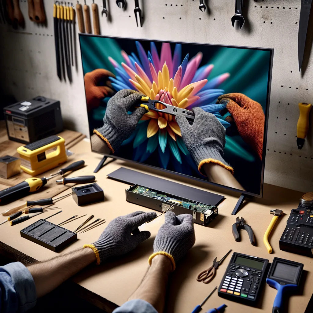 Samsung QLED Q80 Ekran değişimi