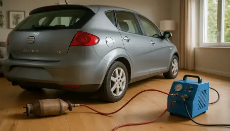 Seat Altea 1.6 Katalitik konvertör temizliği