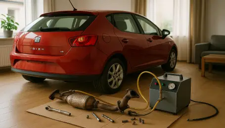 Seat Ibiza 1.6 Katalitik konvertör temizliği