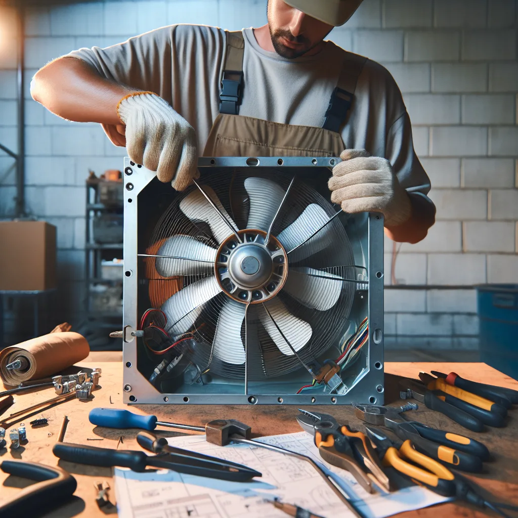 Sinbo SDF 3815 Fan pervanesi değişimi