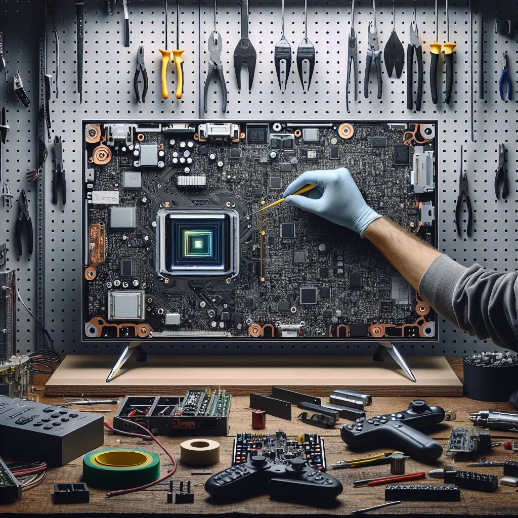 Sony Bravia X80K Anakart tamiri