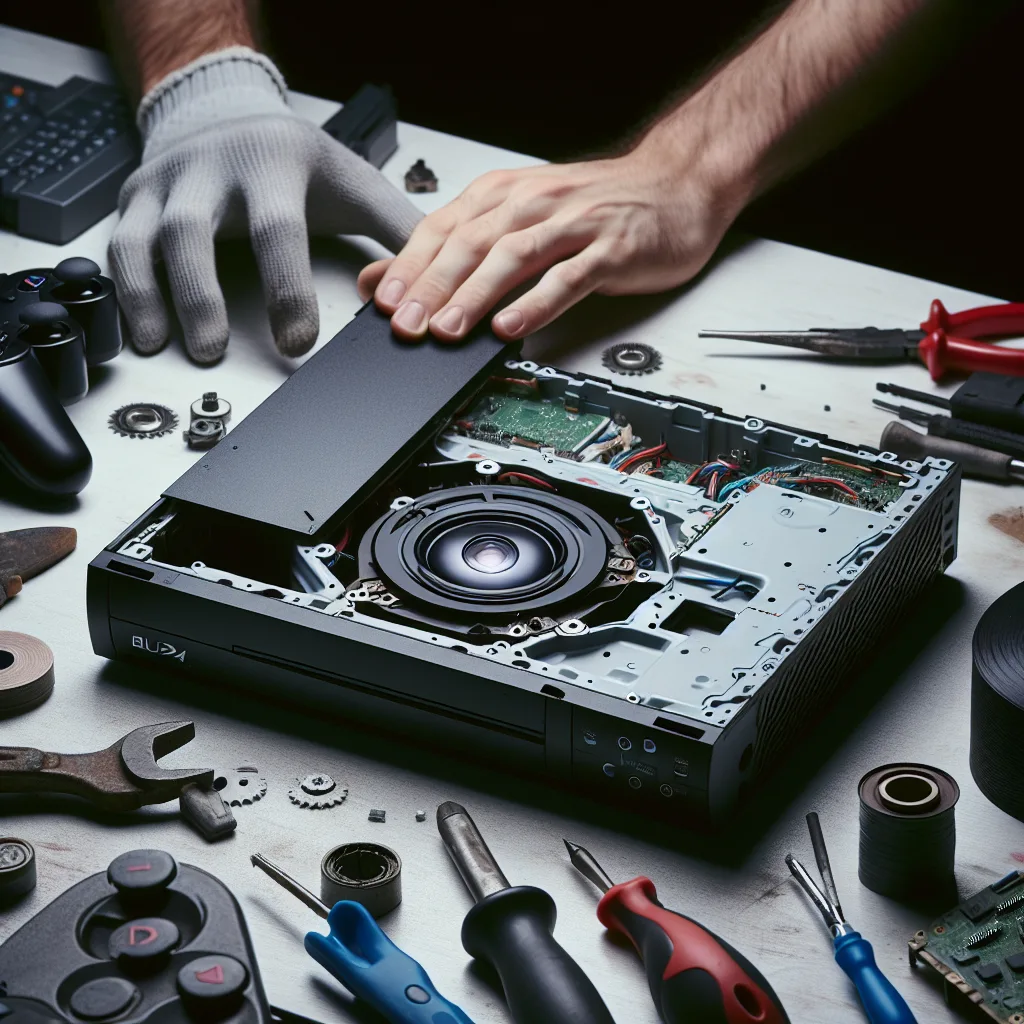 Sony PlayStation 3 Slim Blu-ray lens değişimi