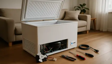 Uğur Deep Freeze Fan motoru değişimi