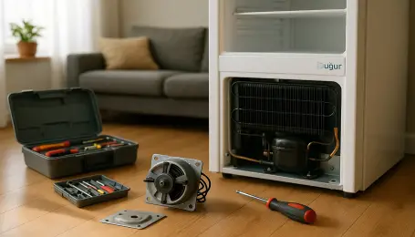 Uğur UED 400 Fan motoru değişimi