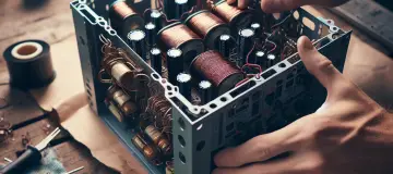 Vestel MW20 Trafo ve kapasitör değişimi