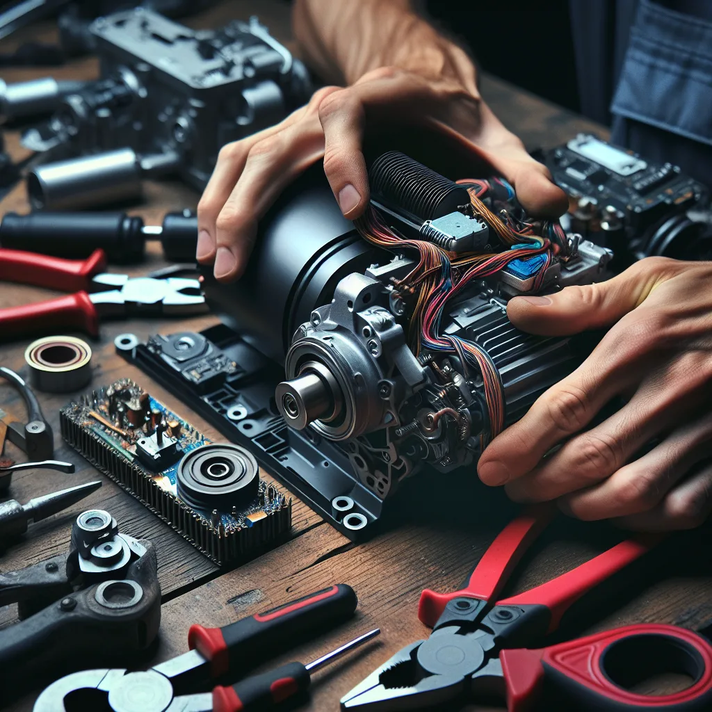 Vestel NF370 Motor değişimi