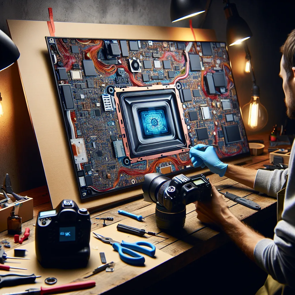 Vestel Ultra HD 4K Ekran değişimi