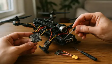 Walkera Runner 250 ESC kartı değişimi